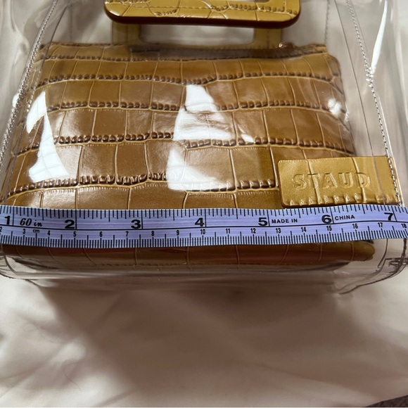 STAUD Mini Shirley PVC bag with pouch - Picture 5 of 11